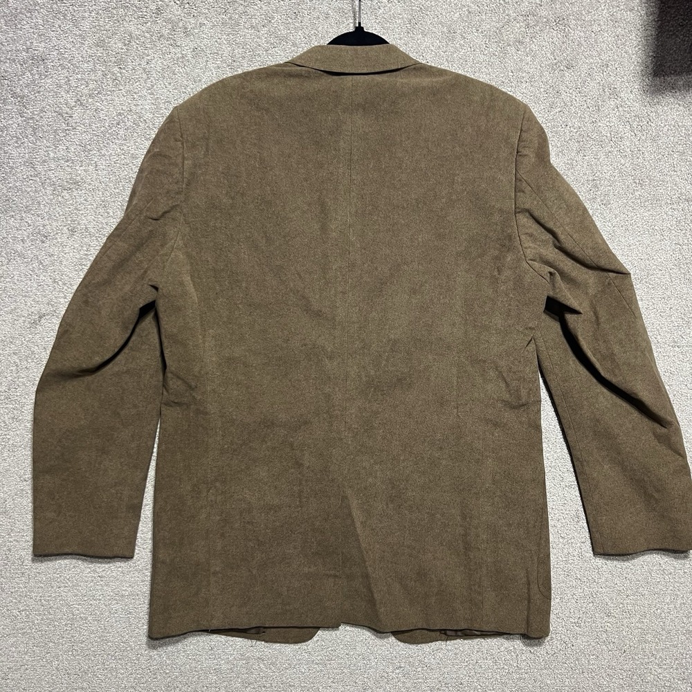 Vintage Kingsridge Suede Blazer Sport Coat Suit Jacket Tan See Measurements Men - Picture 3 of 14